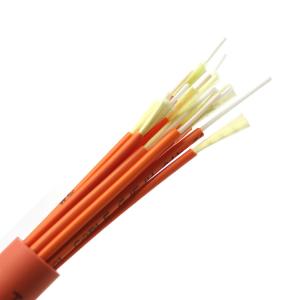 China LSZH Jacket 50/125 Multimode Breakout Indoor Fiber Cable factory