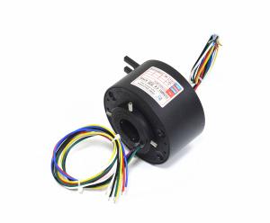China Smooth Rotation Through Bore Electrical Slip Ring Inner Diameter 12mm-700mm 380VAC factory