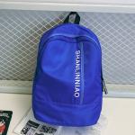 Korean version of pure color high school students backpack campus men and women
