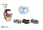 Round Cylinder Carbide Steel Scarifier Cutters Milling With 46-55 HRC Hardness