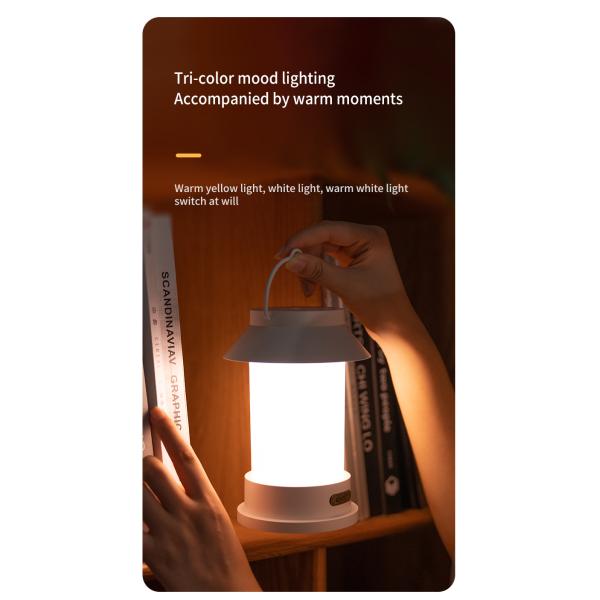 400ml USB Wireless Creative Design Portable Camping Lantern Shape Diffuser Hanging Type Outdoor Cool Mist Humidifier