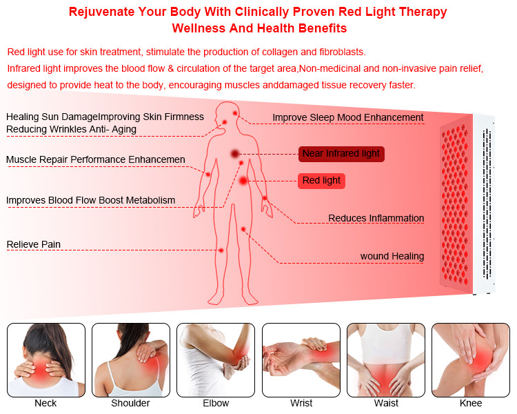 LED Photon 600W Near Infra Red Light Therapy For Estheticians