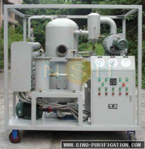China Fixing Type Vacuum Oil Purifier Working Pressure Mpa ≤ 0.2 380V/3P/50Hz Low Noise factory