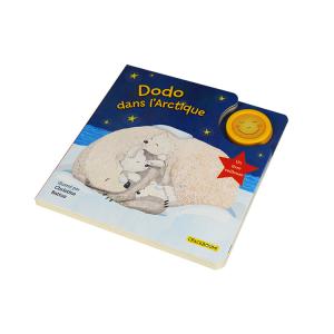 China 4C 4C Cover Color Light Up Book Matt Lamination Gilding Finishing factory
