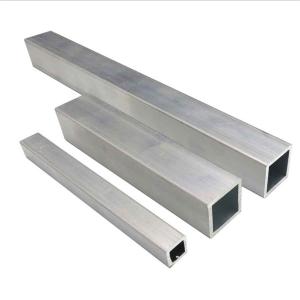 China 304L Stainless Steel Square Hollow AISI Hairline Stainless Steel Box Tube factory