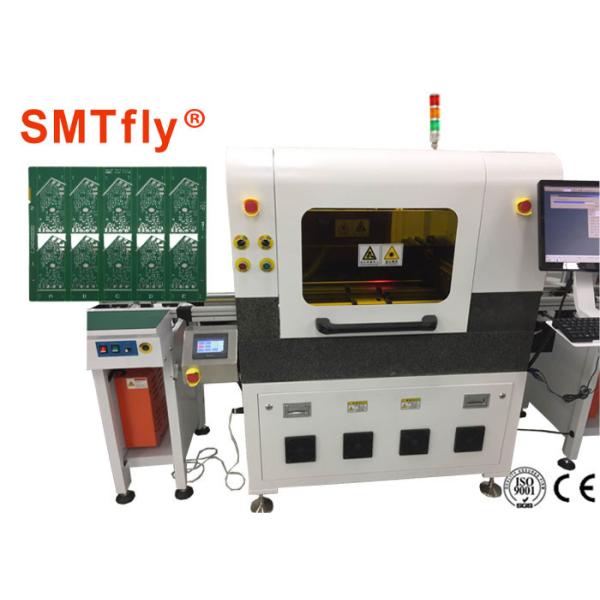 China Inline PCB Singulation / Laser PCB Depaneling Machine Friendly Interface factory