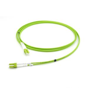 China Duplex 50/125 High Speed Data Center Patch Cable 100 Gigabit Multimode LC-LC factory