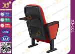 560mm Center Distance Fabric Cushion Auditorium Chairs Meeting Room