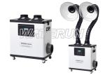 110V White Moxibustion nail salon fume extractor Equipment with Double Arms