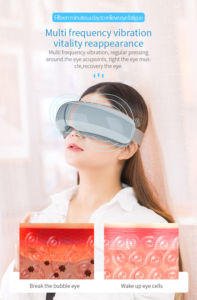 1200mAh Rechargeable Eye Massager