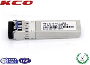 China LC Duplex Port SFP Fiber Optic Transceiver Single Mode Compatible CISCO factory