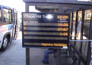 China High Resolution Digital Bus LED Display Bus Information Display factory