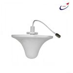 Indoor 5dBi 2.4GHz ABS White N Male Female Omni Directional Ceiling Antenna