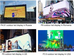 China All Weather Resistant Outdoor Rental Led Screen Front Service Smd 1921 500*1000mm factory