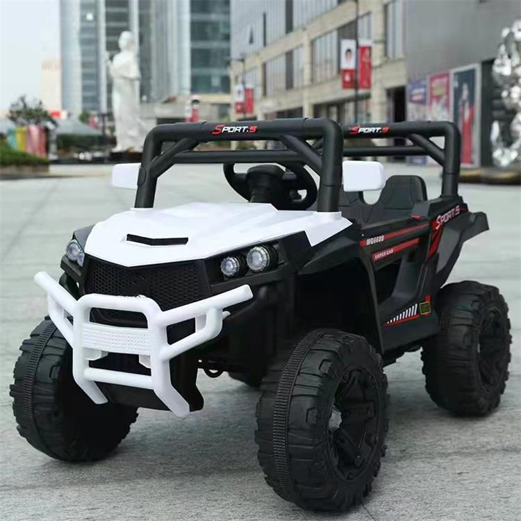 108*62*66Cm Plastic Off-Road Ride On Car for Kids 12v Luxury Two-Seater Electric Car