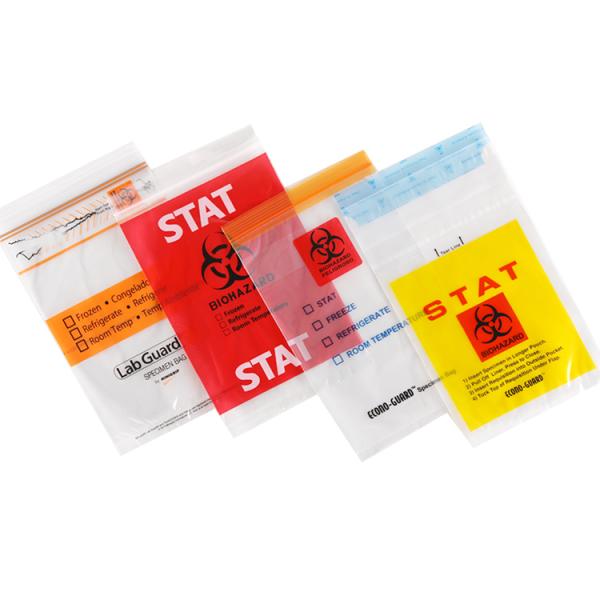 YTBagmart Plastic k Kangaroo Pouch Bags Lab Hospital Medical Biodegradable Biohazard Specimen Bag