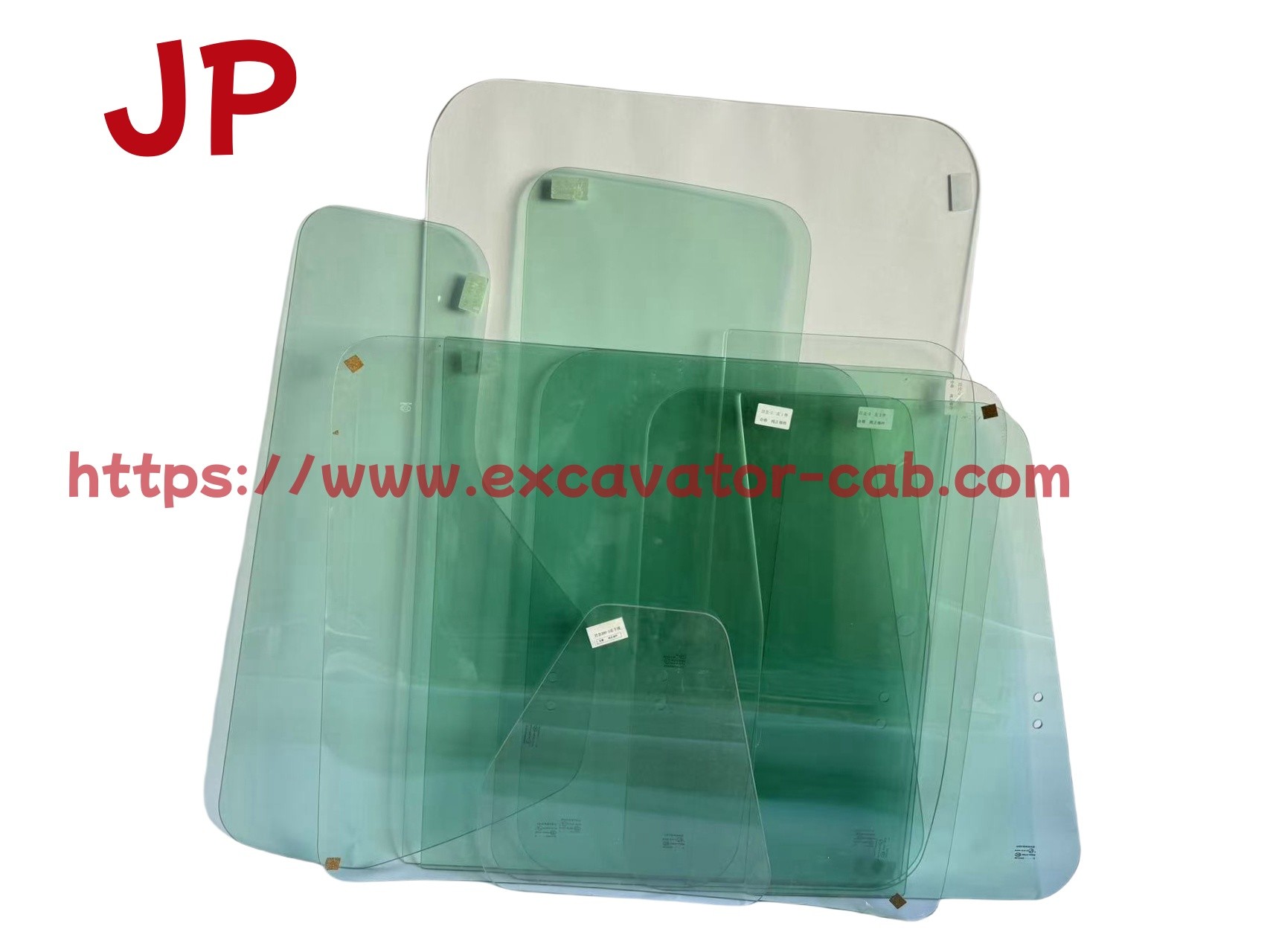 For Hitachi EX200-2/-3 Excavator Cab Full Glass For Hitachi EX200-2/-3