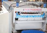 Double Layer Roll Forming Machine , Metal Roofing Corrugated Steel Sheet Wall