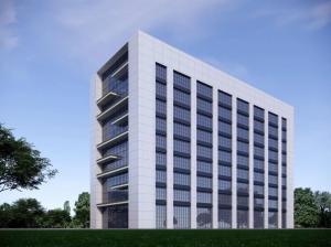 China Metal Ceilings Open frame curtain wall with Excellent Thermal Insulation Good Sound Insulation factory