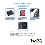 3w/5w Car Door Light Vehicle LED Work Lights Decorative Ambient Light