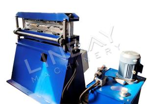 China Corrugated Ridge Cap Roll Forming Machine factory
