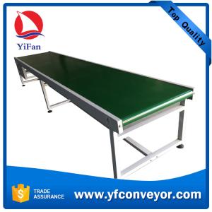 China Bags Loading Unloading PVC Belt Conveyor factory