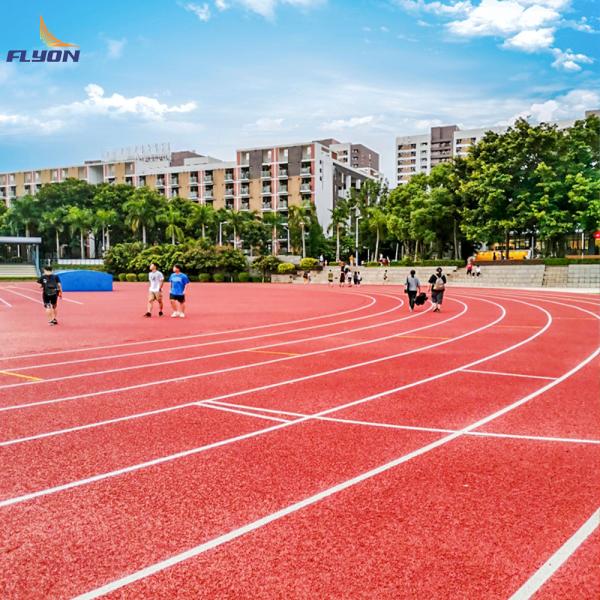 China Seamless Monolithic Rubber Running Track with Competition-Ready Design and Advanced Impact Absorption for Athletic Performance factory