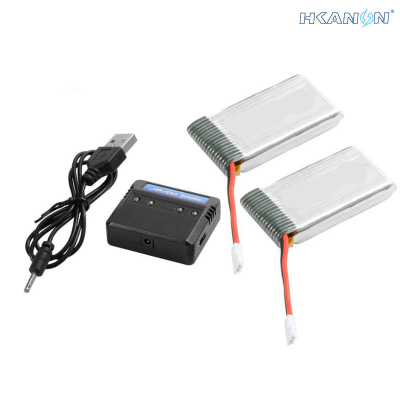 6504050 3.7 Volt Rechargeable Battery , High Discharge Lithium Polymer Battery