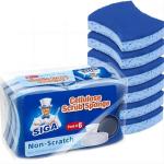 Anti Odor Cellulose Sponge Scourer Fast Drying Natural Vegetable Cellulose