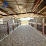 Strong Durable Easily Assembled Portable Horse Stall Panels Bamboo Horse Stable
