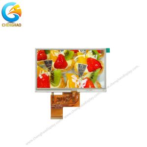 China WQVGA TFT Liquid Crystal Display Module 5 inch With Touch Screen factory