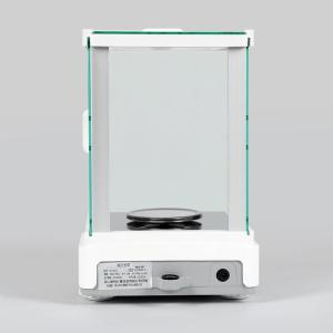China Tall Glass Cover Electronic Analytical Balances Anti Static And Anti Corrosion factory