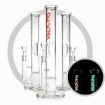 Honeycomb Perc Bongs Straight Tube Glass Smoking Water Pipe Hookah Ingot Ice
