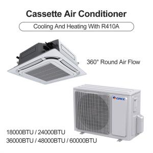 Business Soonest 36000 Btu Air Conditioner Ceiling Cassette Air Conditioner