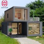 Zontop China Two Storey Two Bedroom Prefabricated Home Shipping 40ft Luxury