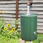 Foldable PVC Tarpaulin Rain Saver Barrel 500L For Farm Garden Agricultural