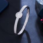 Beautiful Rainbow CZ Crystal Bracelets Bangle for Women Fashion Bracelets Bangle