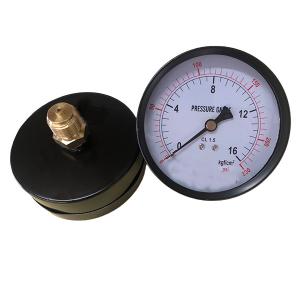 China Stainless 4 Inch 100MM 230 Psi General Pressure Gauges 3/8'' BSP factory