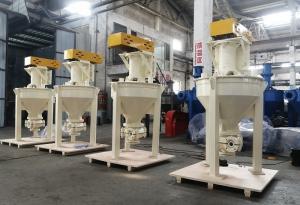 China AF Series High-chrome Alloy Vertical Froth Pump Deliver Foam Transfer Pump factory