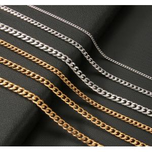Premium Stainless Steel Cuban Chain - Six-Sided Grinding Finish