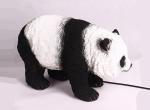 A pair of panda lights LED resin waterproof landscape lamp translucent animal