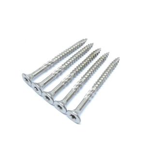 China SUS304HC Torx Drive Countersunk Head Screw For Wood , 60mm Length factory