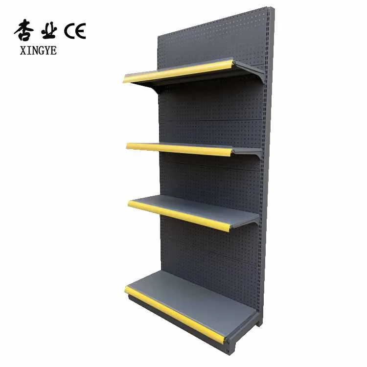 Factory Custom Size Color gondolas centrales metal shelves for retail store