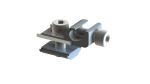 Natural Anodized Solar Panel Photovoltaic System Aluminum Earthing Lug