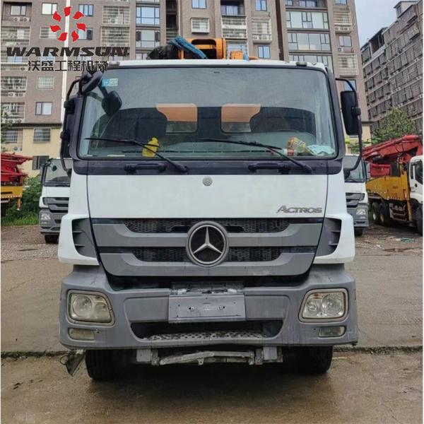 2014 Used Concrete Pump Truck with Mercedes Chassis for Zoomlion 52m Capacity in