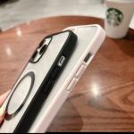 Soft TPU Bumper Magnet Mobile Phone Cover Transparent Skin Friendly