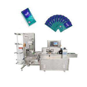 China Single / Multi Piece Wet Wipes Packaging Machine Fully Automatic factory