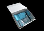 White Cardboard Folding Gift Boxes , Gift Box With Lid For Hair Extension