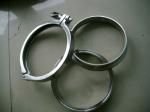 Anti - Aging Waterproof Heavy Duty Industrial Pipe Clamps With Galvanizing Belt