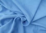 Jersey single side 21s knitted 100% combed cotton fabric sport shirt wholesale